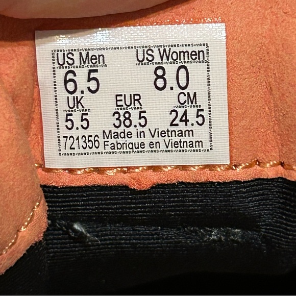 VANS MTE crosspath mid top lace up hiking ankle shoes sneakers boots sz 8 new - Picture 3 of 8